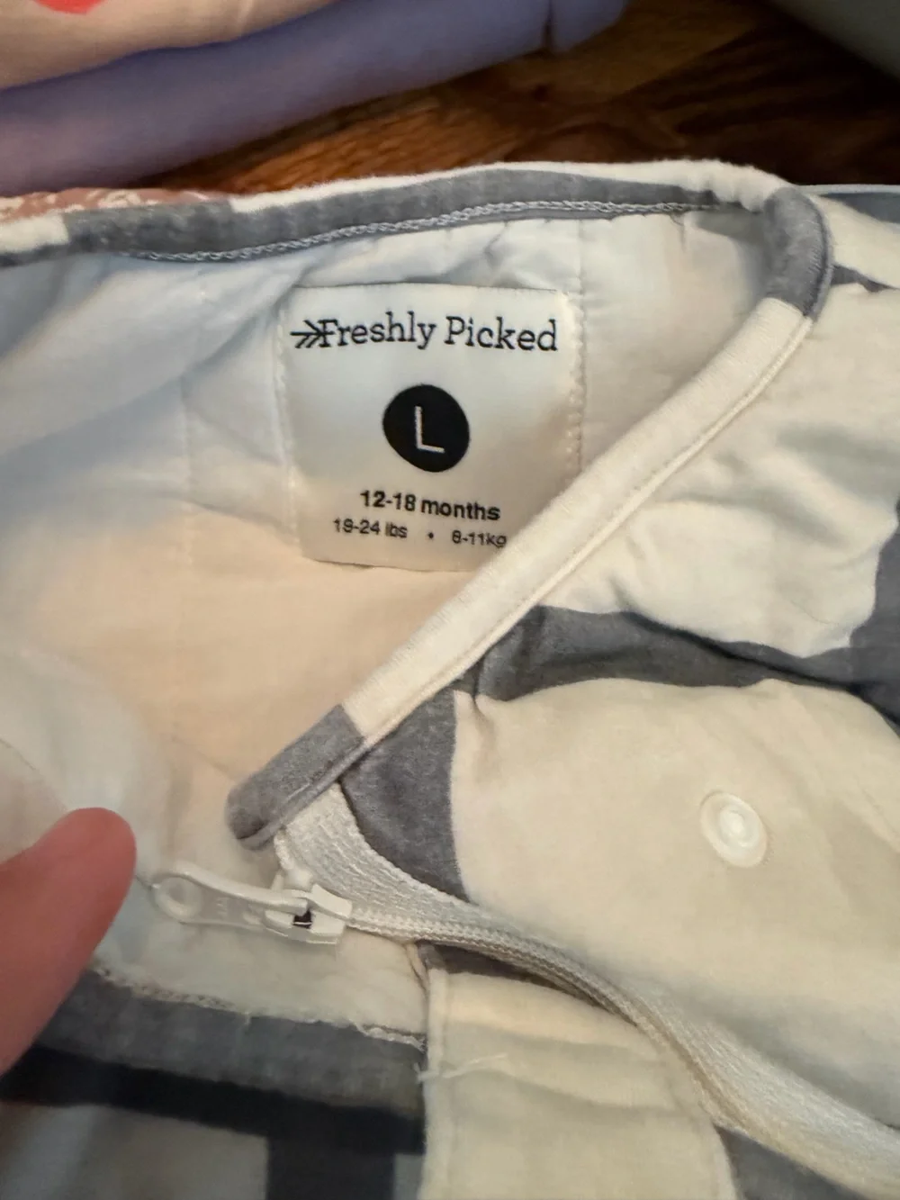 Freshly Picked Sleep Sack set of 2 - size large/12-18 months
